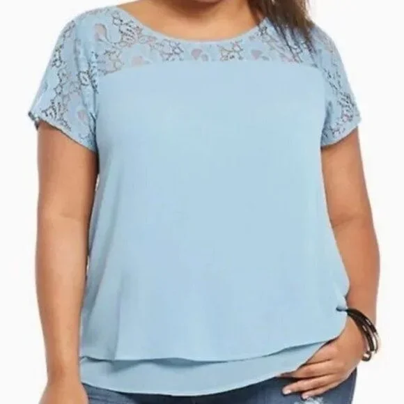 Torrid Shirt 0 Large - Picture 1 of 6